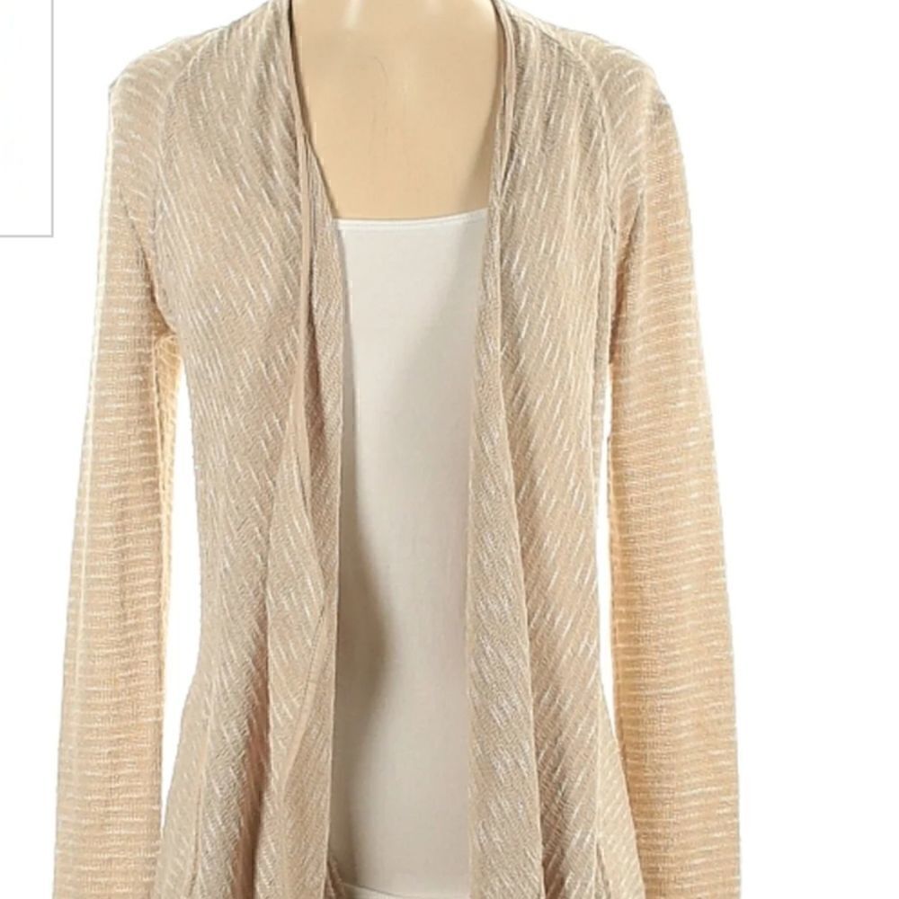 Anthropologie Bordeaux Open Cardigan - Picture 8 of 9